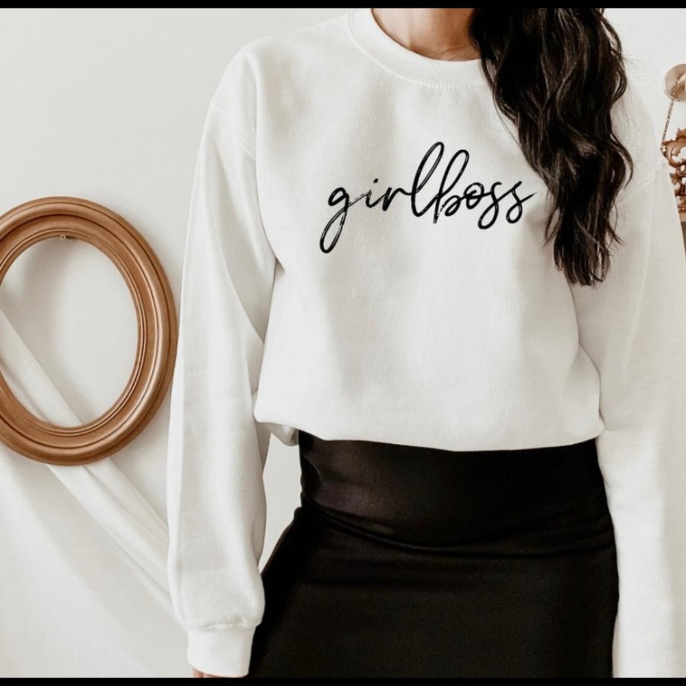 Girl Boss Sweatshirt NEW